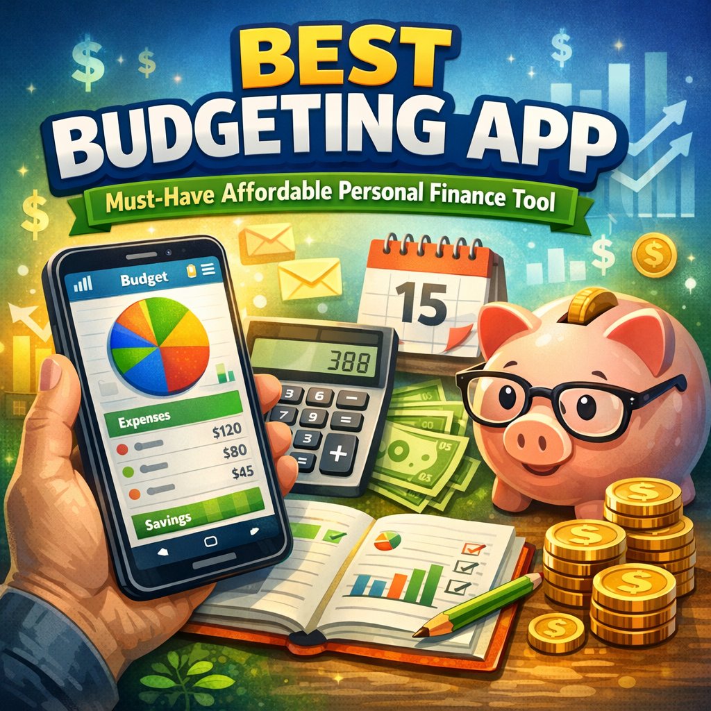 Illustration of Best Budgeting App: Must-Have, Affordable Personal Finance Tool